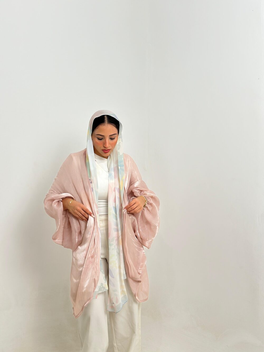 Baby pink soirée blouse - Image 2